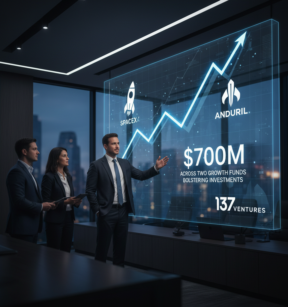 137 Ventures Secures $700M Across Two Growth Funds, Bolstering Investments in Unicorns Like SpaceX — AI-generated illustration
