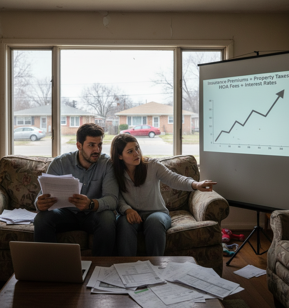 2026 Homeowner Shockwave: Looming Hidden Costs Threaten U.S. Household Stability — AI-generated illustration