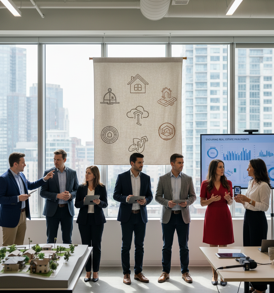 2026 REACH Cohort Reveals Enduring Real Estate Pain Points — AI-generated illustration