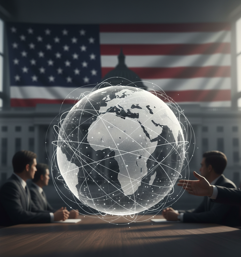 25 Years On: How 9/11 Continues to Shape Global Security and Intelligence Policy — AI-generated illustration