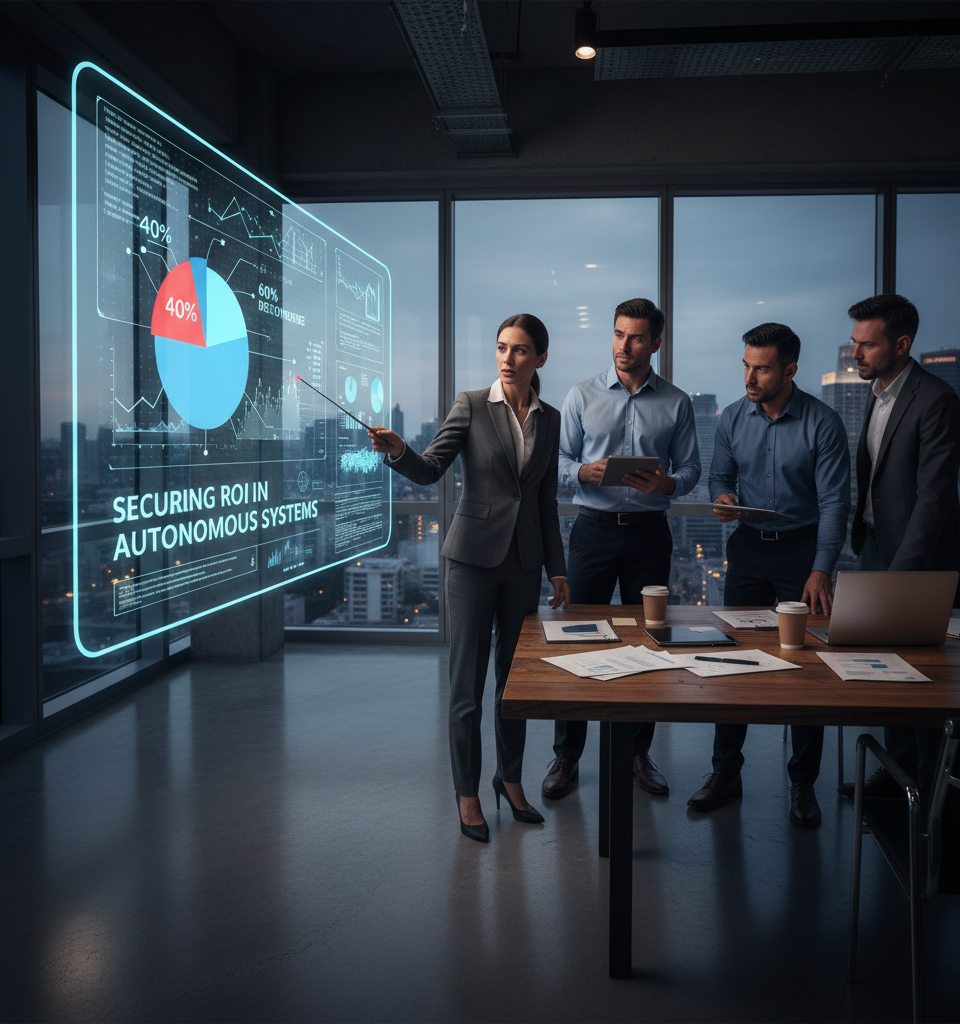 40% of Enterprises Face AI Agent Failure: Securing ROI in Autonomous Systems — AI-generated illustration