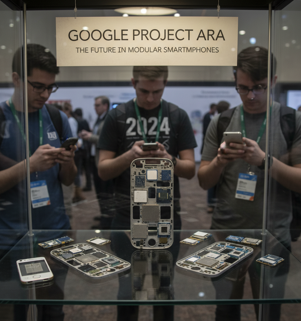 A Decade On: Google Project Ara's Unfulfilled Promise and the Stagnation of Modular Smartphones — AI-generated illustration