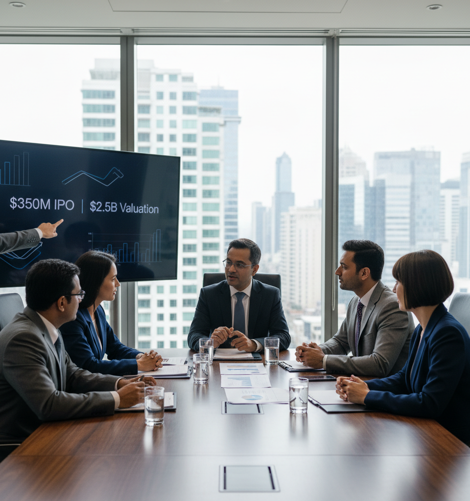 Acko Taps Kotak, ICICI, Morgan Stanley for $350M IPO, Targeting $2.5B Valuation — AI-generated illustration