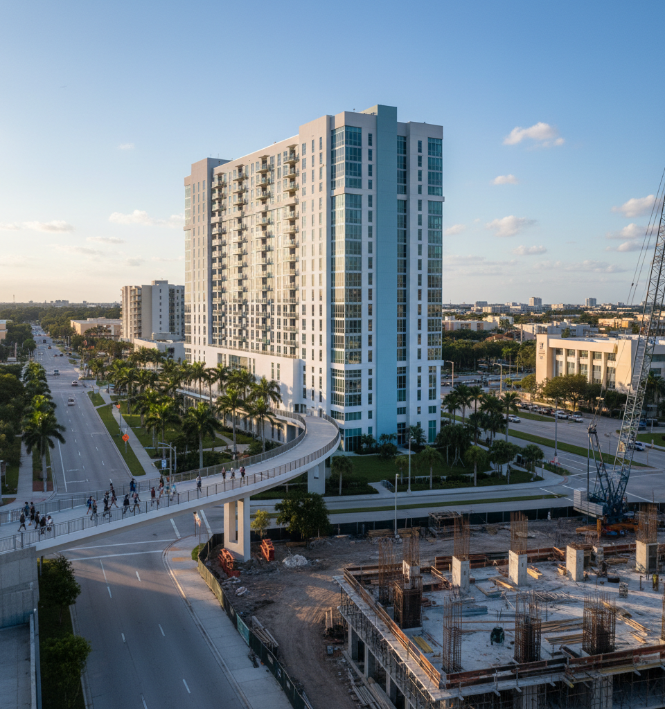 Adam America, JW Capital Secure $180M Refinancing for Florida Student Housing Asset — AI-generated illustration