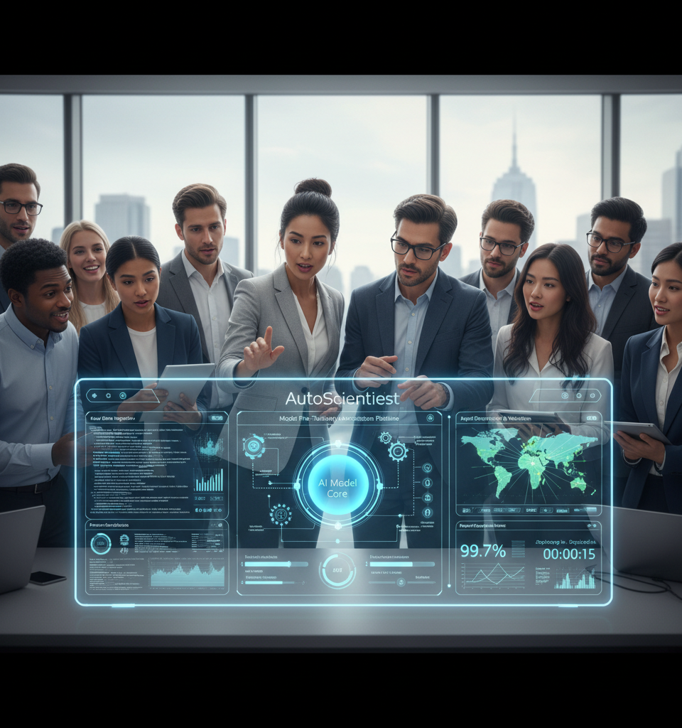 Adaption Unveils AutoScientist: AI Tool Revolutionizes Model Fine-Tuning for Rapid Deployment — AI-generated illustration
