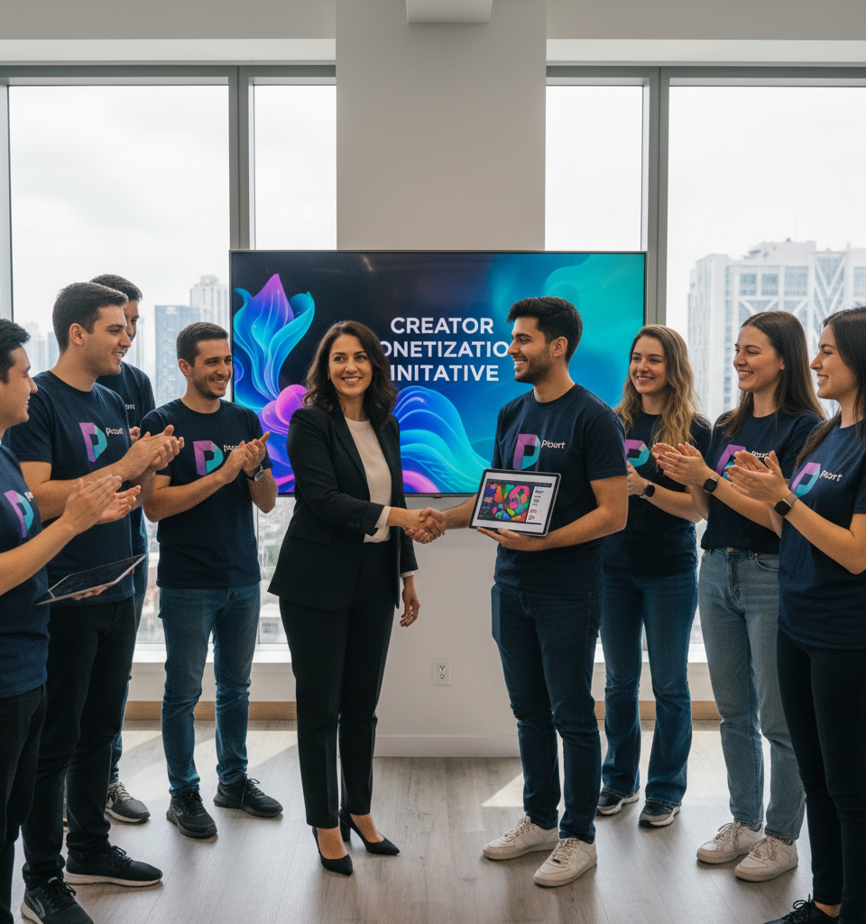 AI design platform Picsart launches a creator monetization program — AI-generated illustration