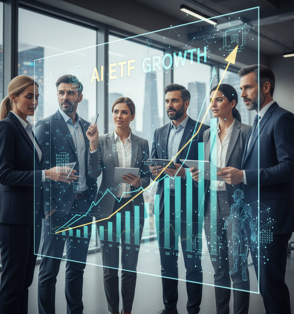 AI ETF Surge: Navigating the Investment Frontier in Artificial Intelligence — AI-generated illustration