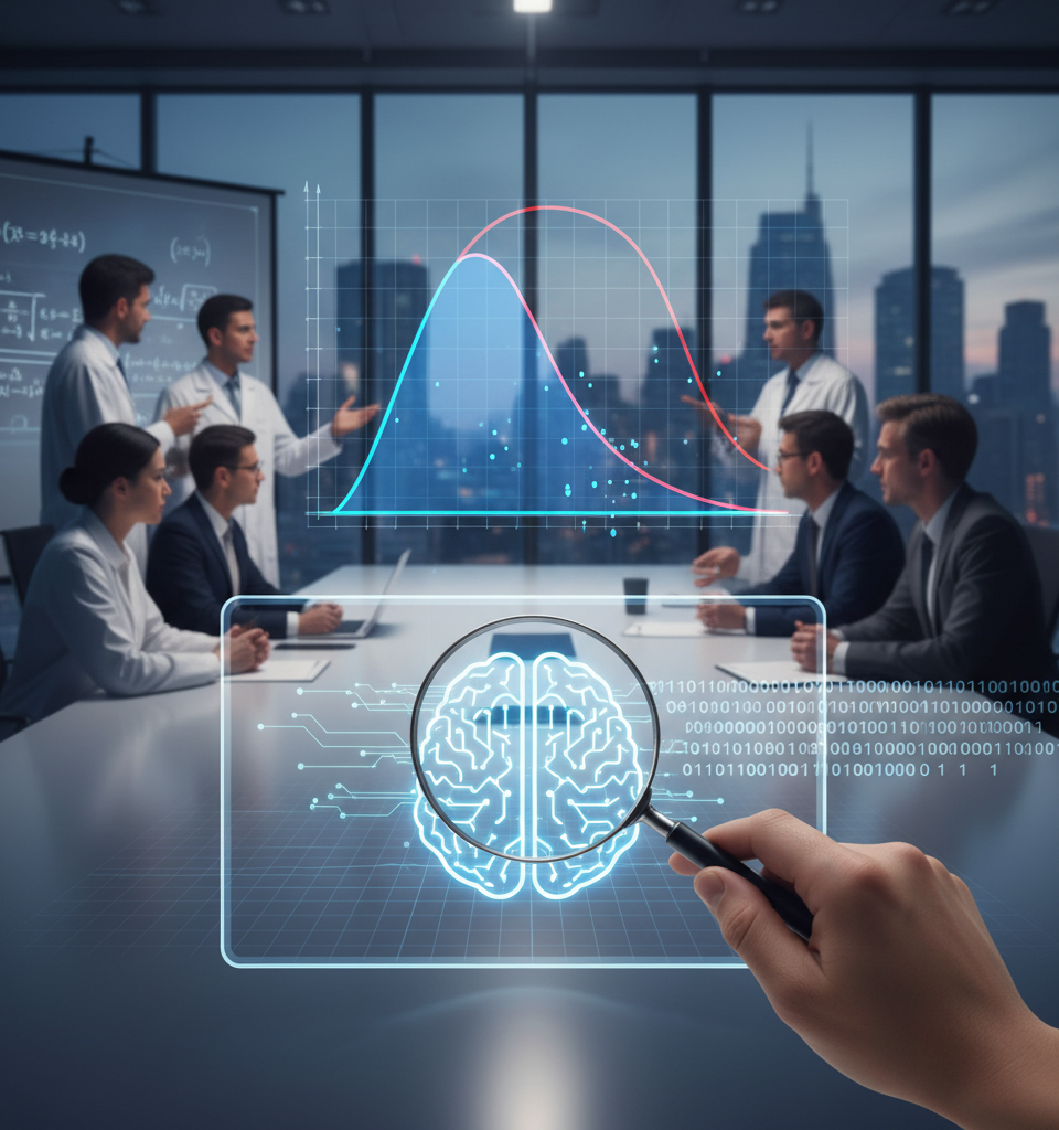 AI IQ Launches, Sparking Debate Over Frontier Model Intelligence Benchmarking — AI-generated illustration