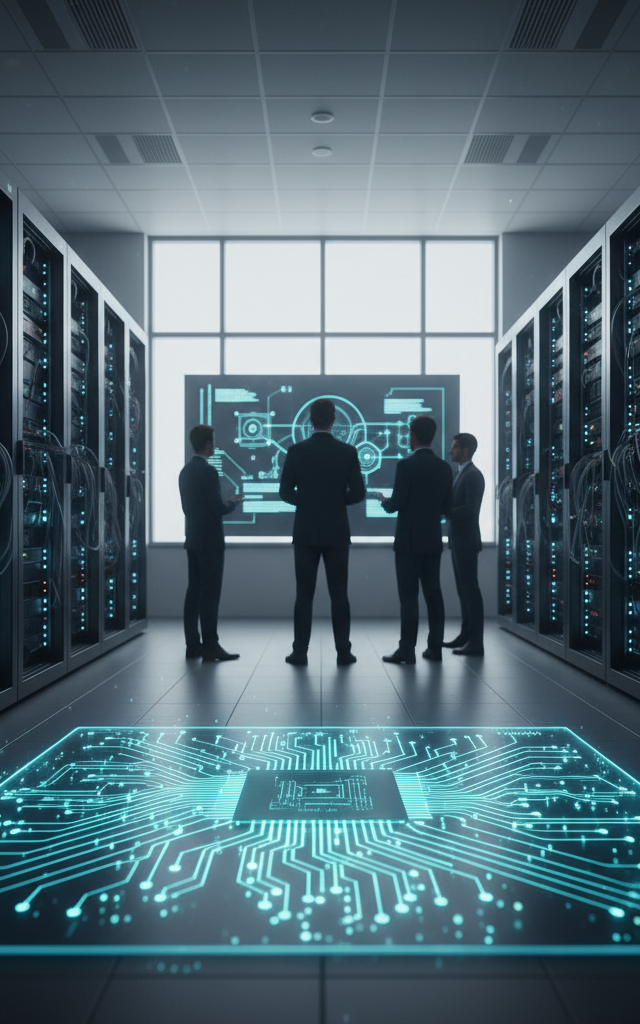 AI Leaders Acknowledge Global Fears, Call for Trust Amid Advancement Incentives — AI-generated illustration