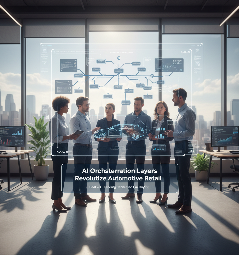 AI Orchestration Layers Revolutionize Automotive Retail: BadCo.AI Leads the Charge in Connected Car Buying — AI-generated illustration