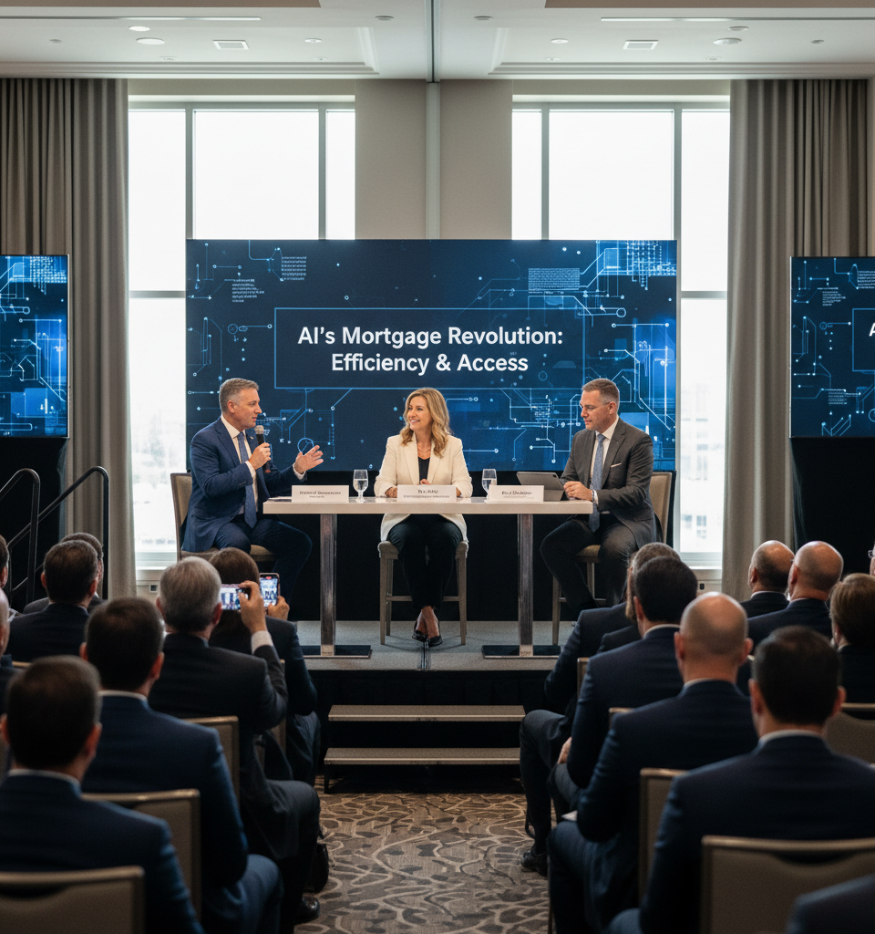 AI's Mortgage Revolution: How Lenders Are Embracing Automation for Efficiency and Access — AI-generated illustration