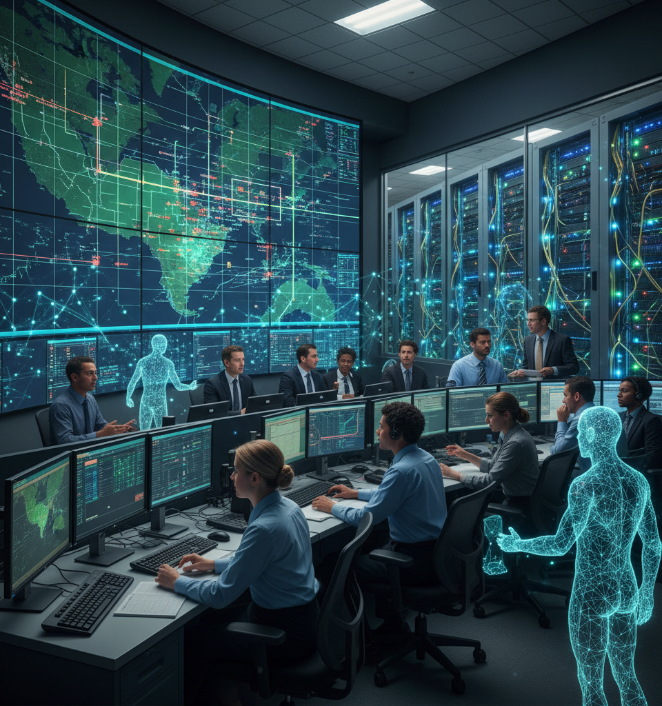 AI's Power Hunger Strains PJM Grid, Triggering Urgent Reform Demands — AI-generated illustration