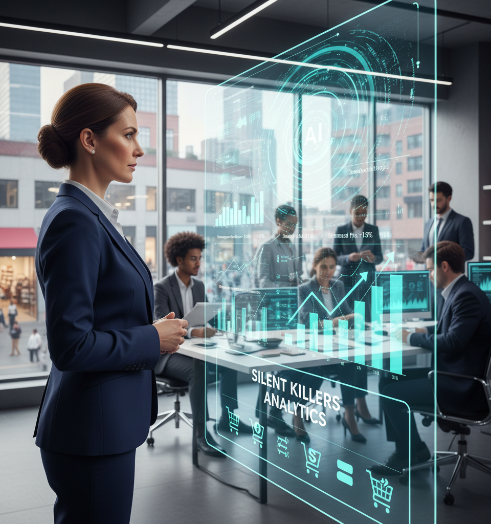 AI's Retail Revolution: Start-ups Combat 'Silent Killers' to Boost Bottom Lines — AI-generated illustration
