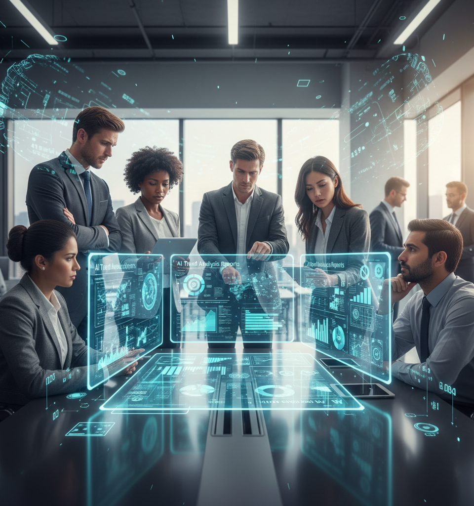 AI's 'Trendslop': The Scrutiny Intensifies on Consulting's Value Proposition Amidst AI Integration — AI-generated illustration