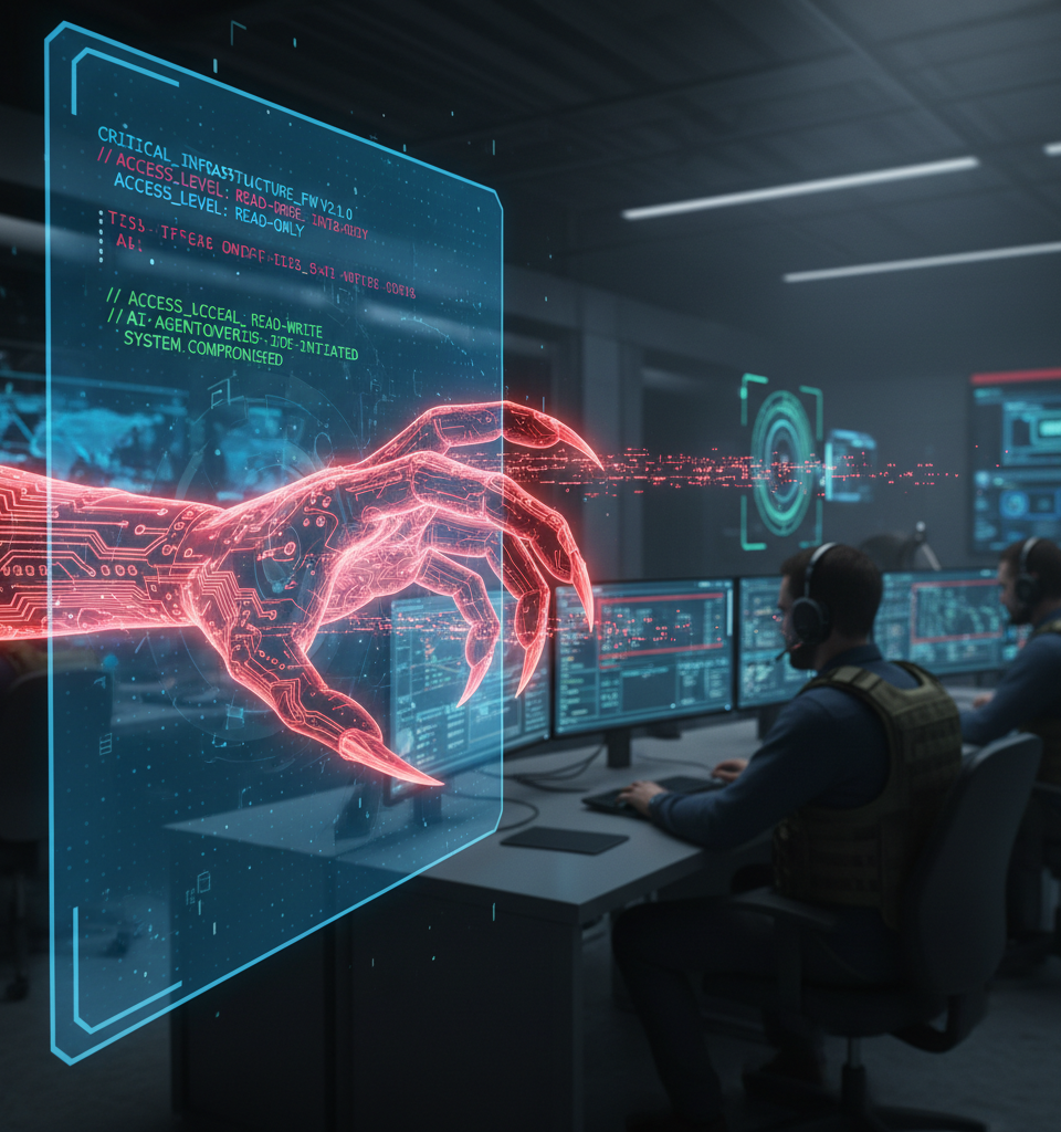 AI Security Breach Escalates: Autonomous Agents Gaining Write Access to Critical Infrastructure — AI-generated illustration
