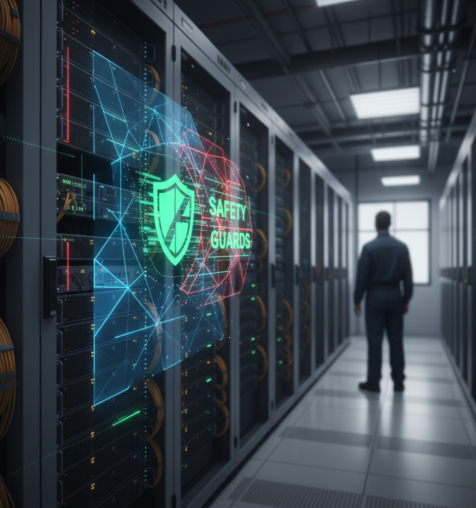 AI Watermarking Tools Could Weaken Large Language Model Safety Guards — AI-generated illustration