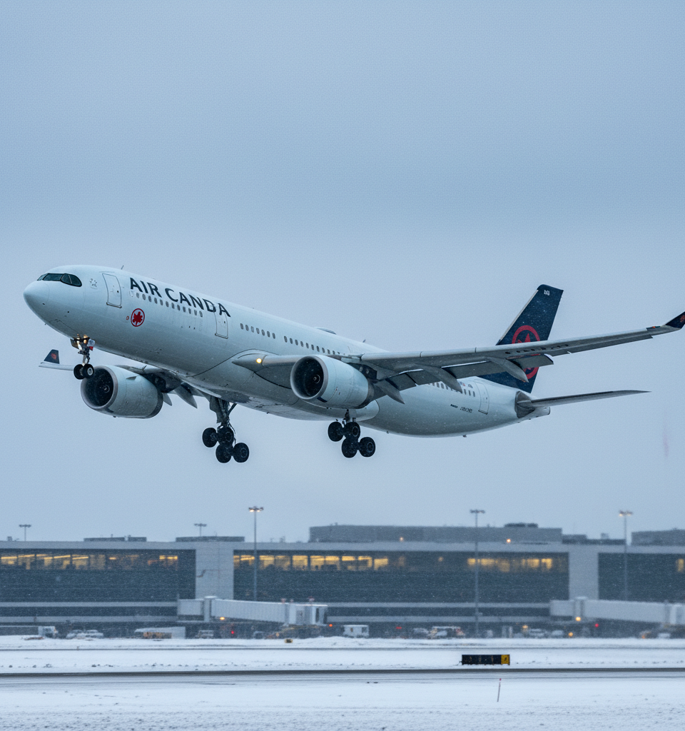 Air Canada Cancels JFK Summer Flights Amid Soaring Fuel Costs & Iran Tensions — AI-generated illustration