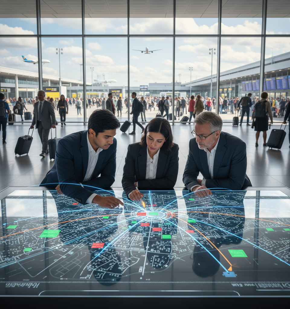 Air Traffic: The New Signal for Housing Market Growth? Investors Eye Flight Paths for Future Booms — AI-generated illustration