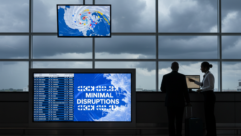 Airlines Waive Change Fees Ahead of Nor'easter; Minimal Saturday Disruptions Expected