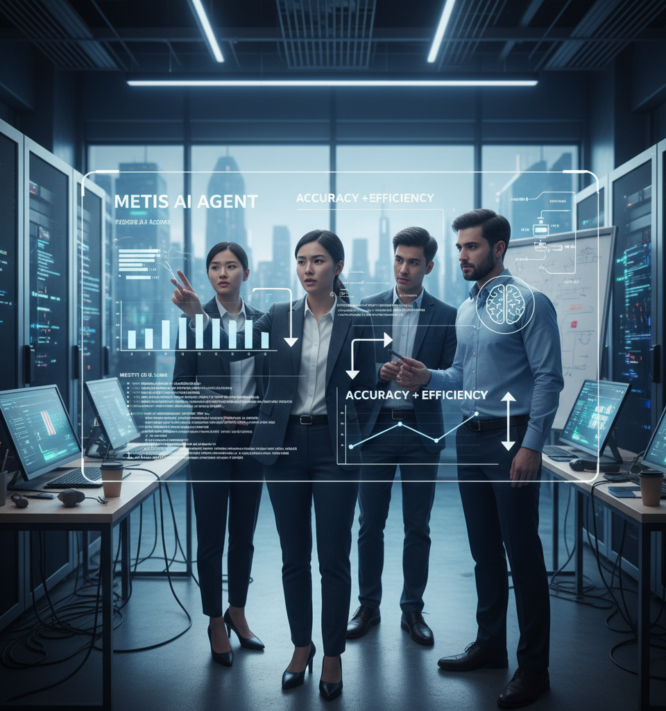 Alibaba's Metis AI Agent Drastically Cuts Redundant Tool Calls, Boosting Accuracy and Efficiency — AI-generated illustration