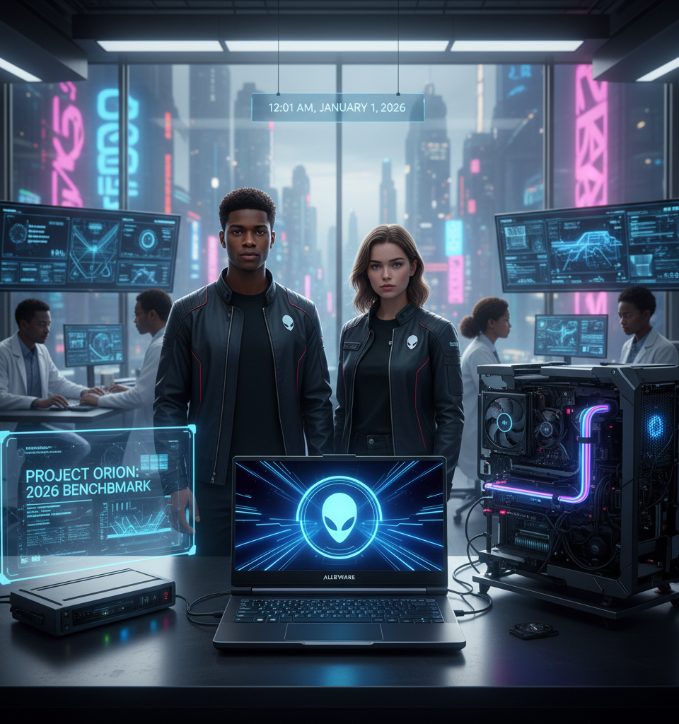 Alienware's 16-inch Gaming Laptop Poised to Outpace Desktops by 2026 — AI-generated illustration