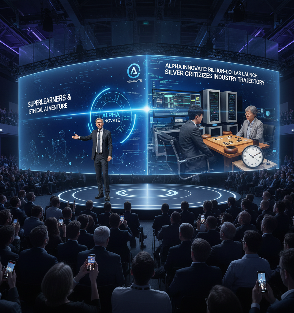 AlphaGo Creator David Silver Launches Billion-Dollar AI Venture, Criticizes Current Industry Trajectory — AI-generated illustration