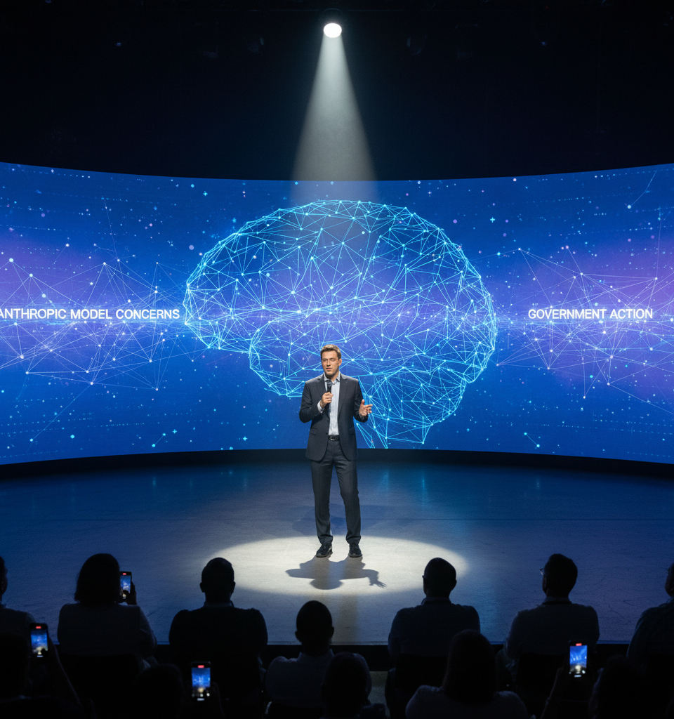 Amazon CEO Jassy Reportedly Raised Anthropic Model Concerns Before Government Action — AI-generated illustration