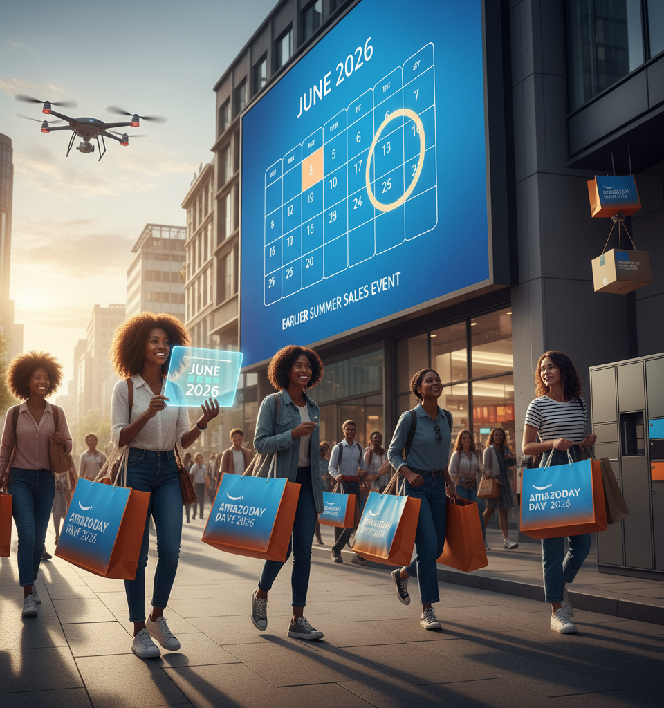 Amazon Prime Day 2026: Anticipating an Earlier Summer Sales Event — AI-generated illustration