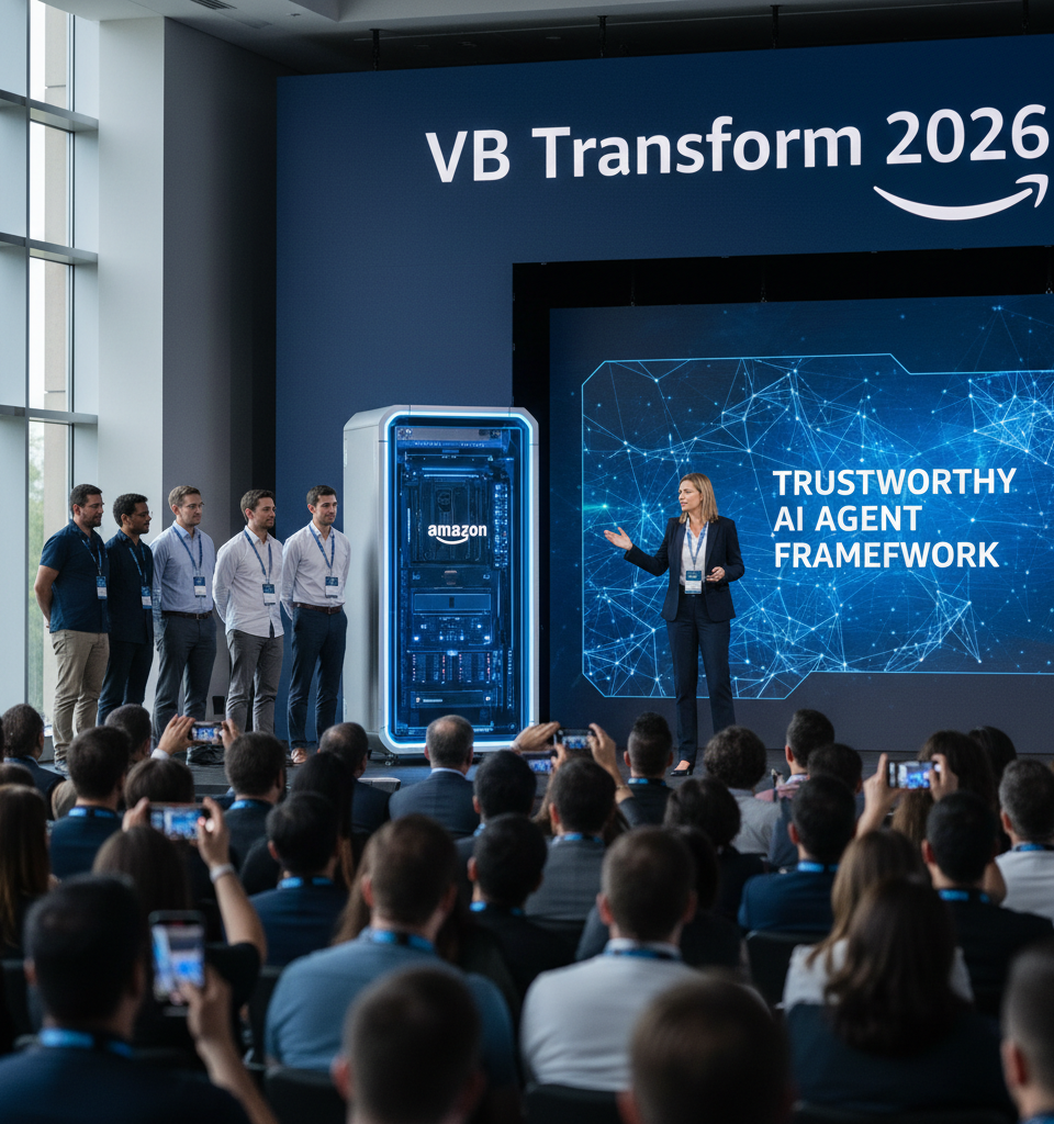 Amazon to Unveil Trustworthy AI Agent Framework at VB Transform 2026 — AI-generated illustration