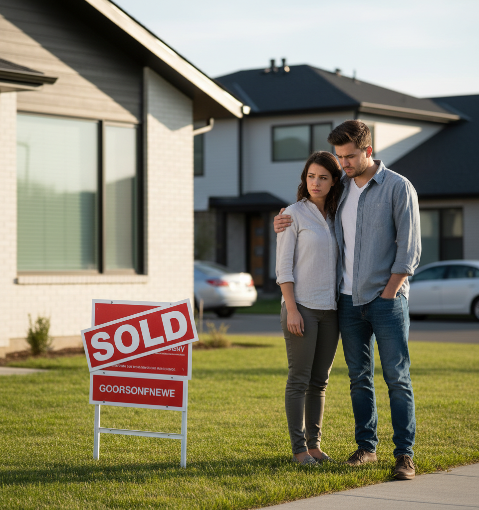 America's Vanishing Young Married Homeowners: A Looming Economic Crisis — AI-generated illustration