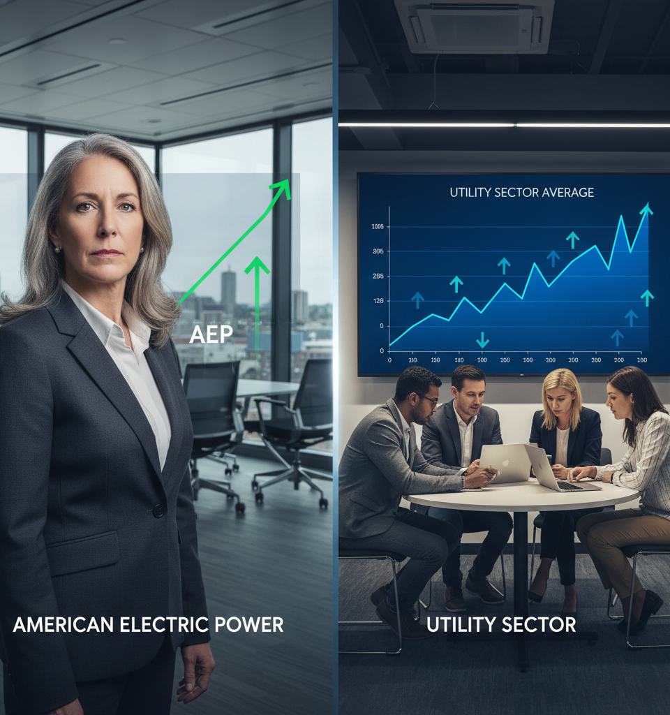 American Electric Power's Stock Performance: Comparing Against the Utility Sector — AI-generated illustration