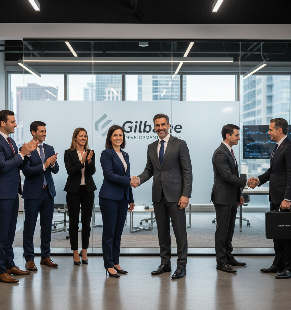 Andreas Vlahakis Appointed Head of Capital Markets at Gilbane Development, Departing Thor Equities — AI-generated illustration