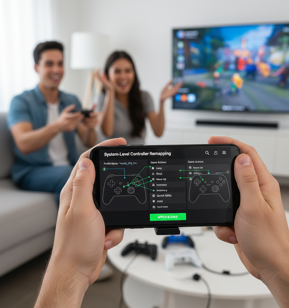 Android 17 Unlocks System-Level Controller Remapping: A Game Changer for Mobile Gaming — AI-generated illustration