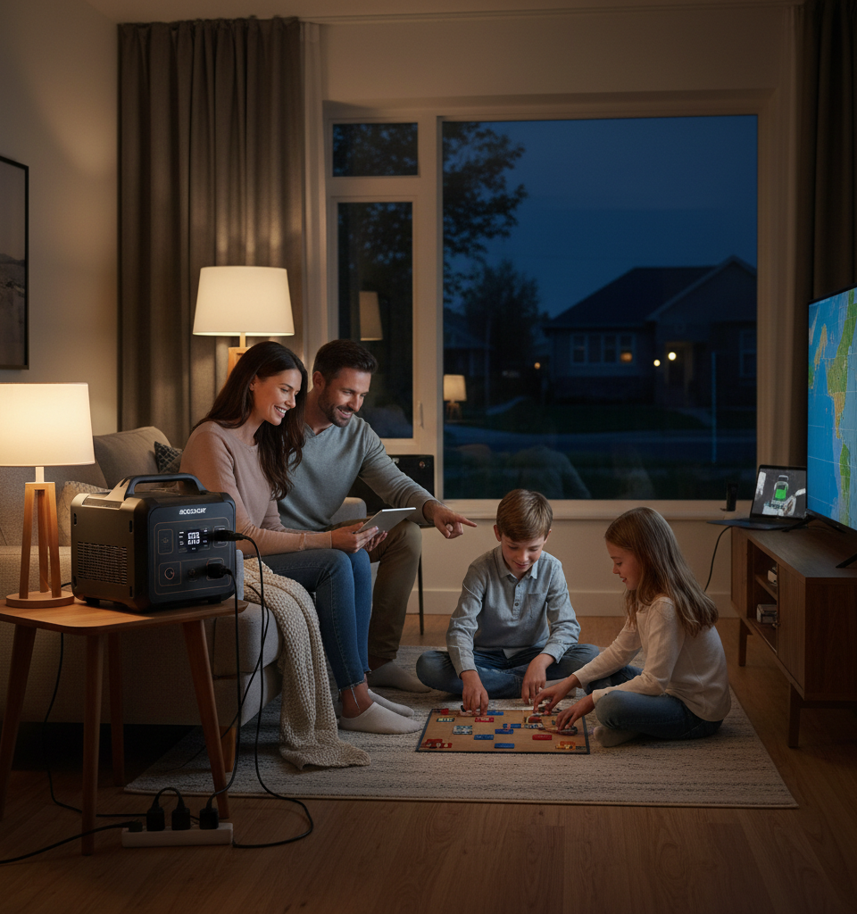 Anker SOLIX S2000 Poised as Essential Home Backup Solution — AI-generated illustration