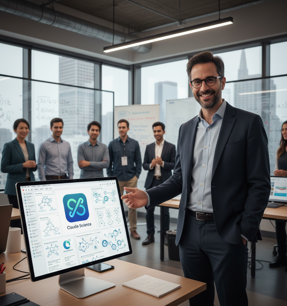 Anthropic Expands Mac Offerings with New Claude Science App — AI-generated illustration