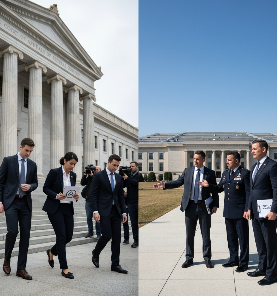 Anthropic Fails to Halt Pentagon Blacklisting in Appeals Court Setback — AI-generated illustration