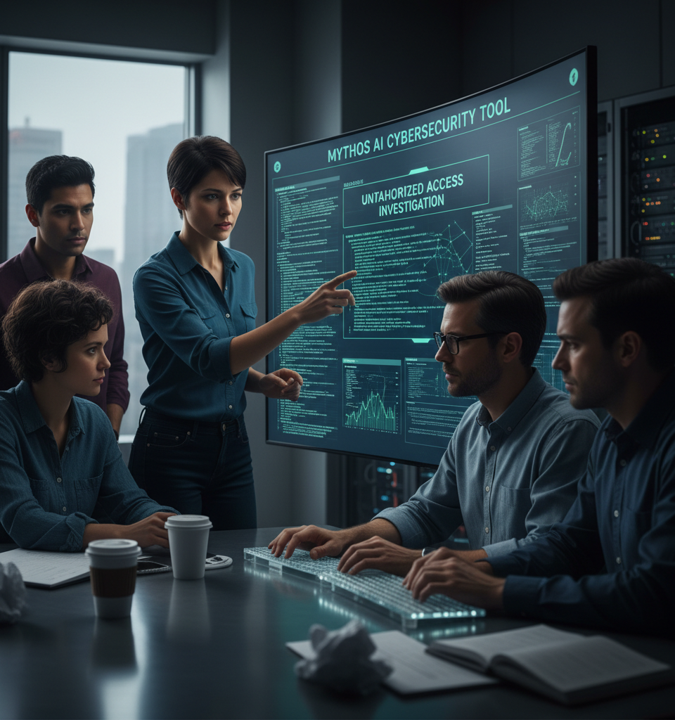 Anthropic Investigates 'Unauthorized Access' of Mythos AI Cybersecurity Tool — AI-generated illustration