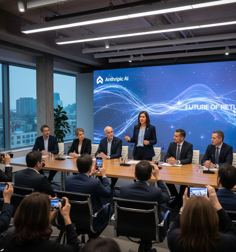 Anthropic's Daniela Amodei Addresses AI Returns Doubts Ahead of Anticipated IPO — AI-generated illustration