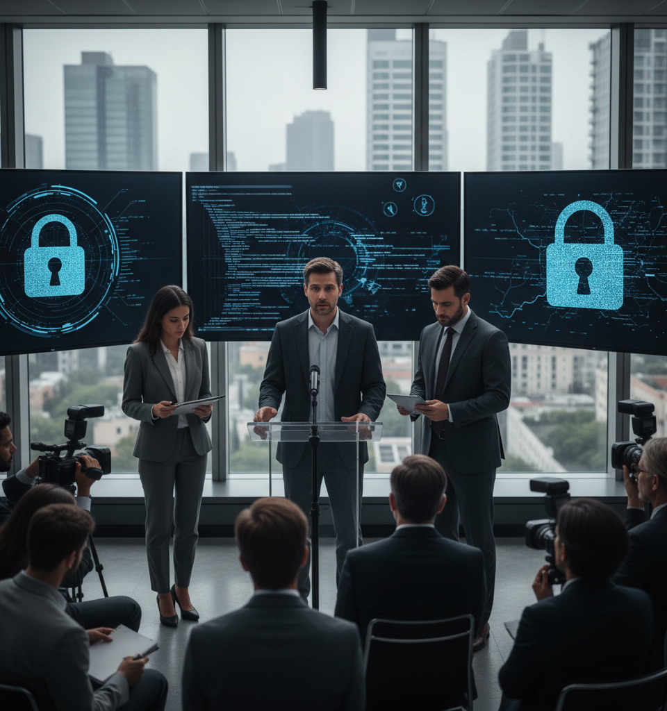 App host Vercel says it was hacked and customer data stolen — AI-generated illustration