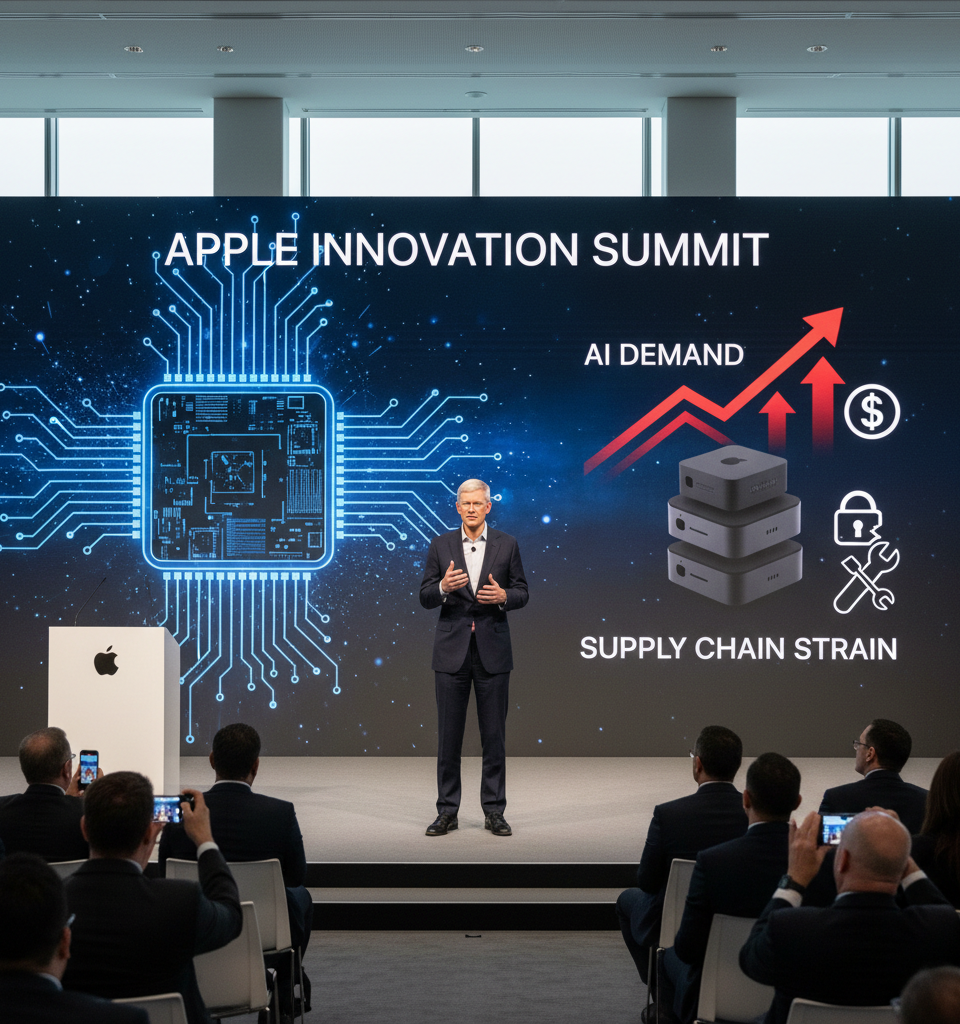 Apple Mac mini Price Hikes Sparked by AI Demand, Supply Chain Strain — AI-generated illustration