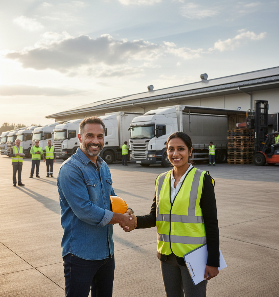 April Jobs Report Reveals Robust Growth in Trucking Employment, Signaling Industry Resilience — AI-generated illustration