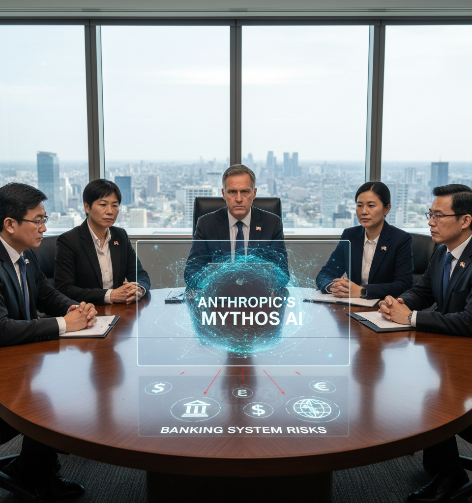 ASIC joins global regulators monitoring Anthropic’s Mythos AI for banking system risks — AI-generated illustration