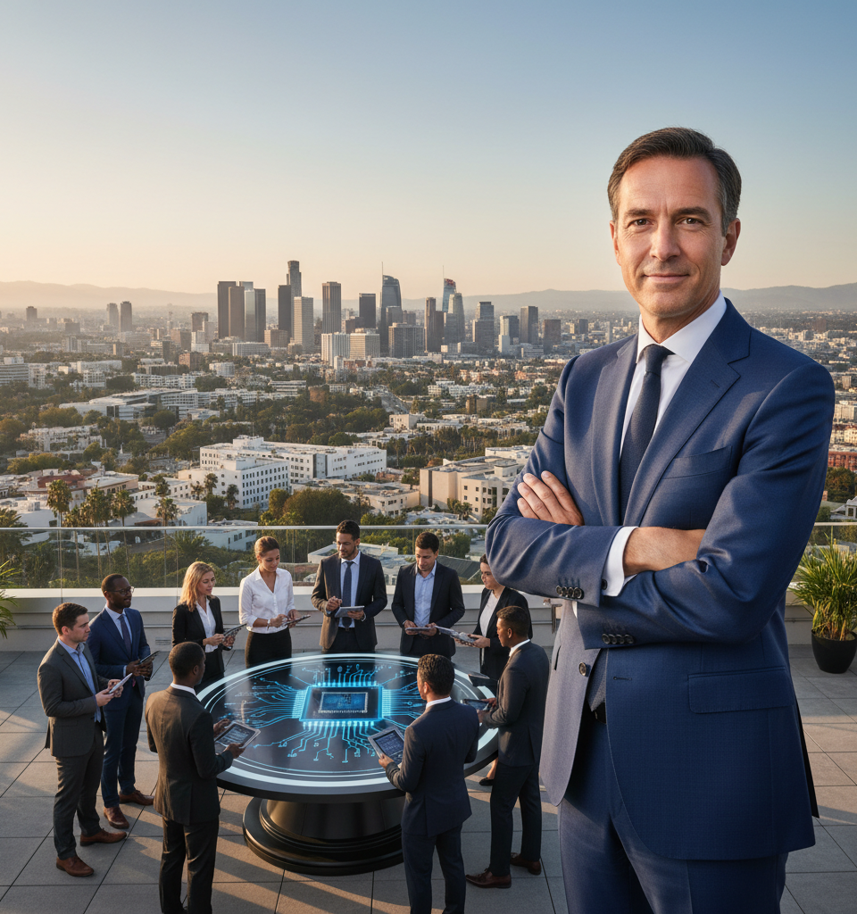 ASML CEO Fouquet Confident Amid Monopoly: 'No One Is Coming For Us' — AI-generated illustration