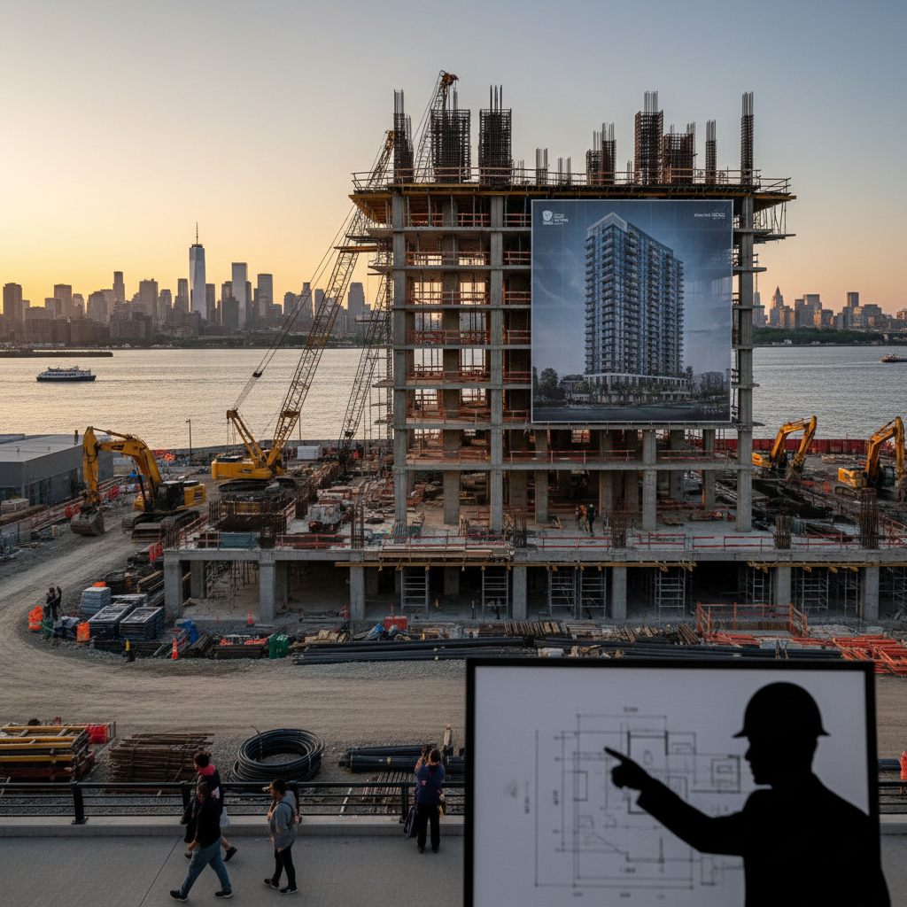 Astoria Developers File Plans for 402-Unit Waterfront Residential Tower in Queens