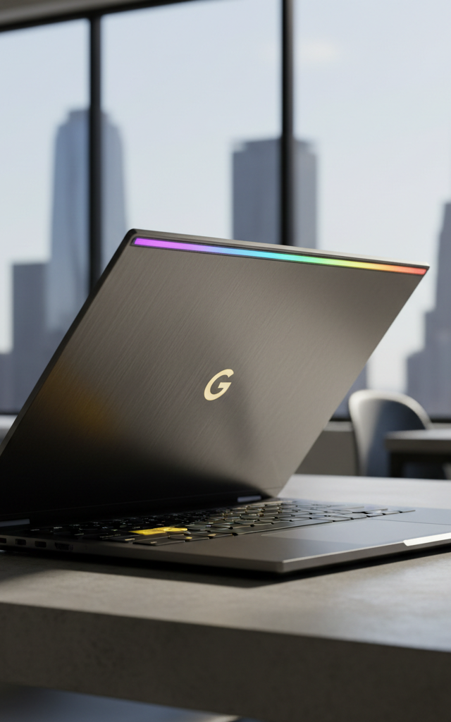 Asus Googlebook Renders Emerge Ahead of September 21 Pre-Order Launch — AI-generated illustration