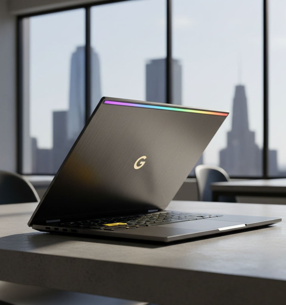Asus Googlebook Renders Emerge Ahead of September 21 Pre-Order Launch — AI-generated illustration