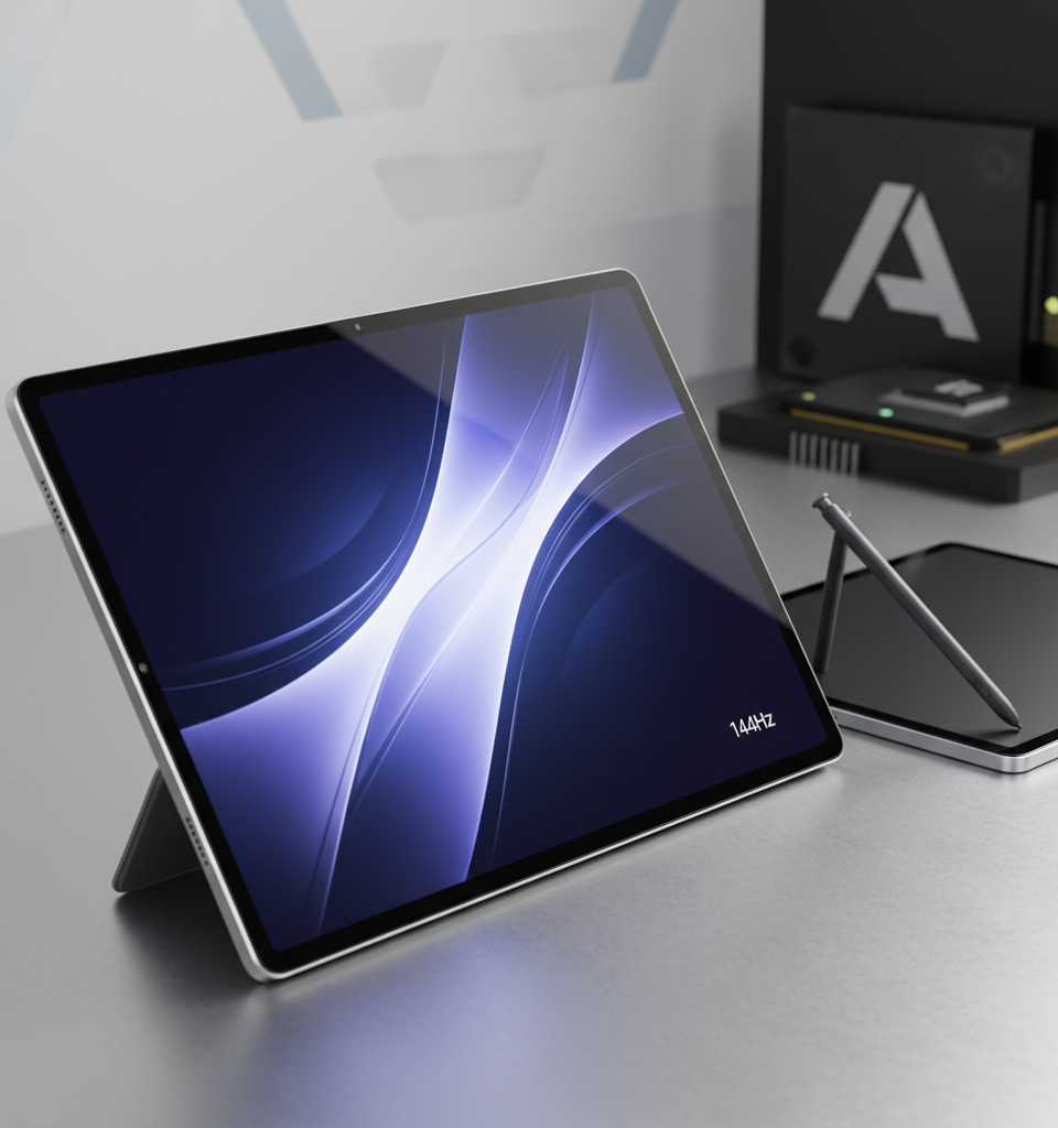 ASUS Pad leak hints at a Galaxy Tab S11 rival with a 144Hz OLED display — AI-generated illustration