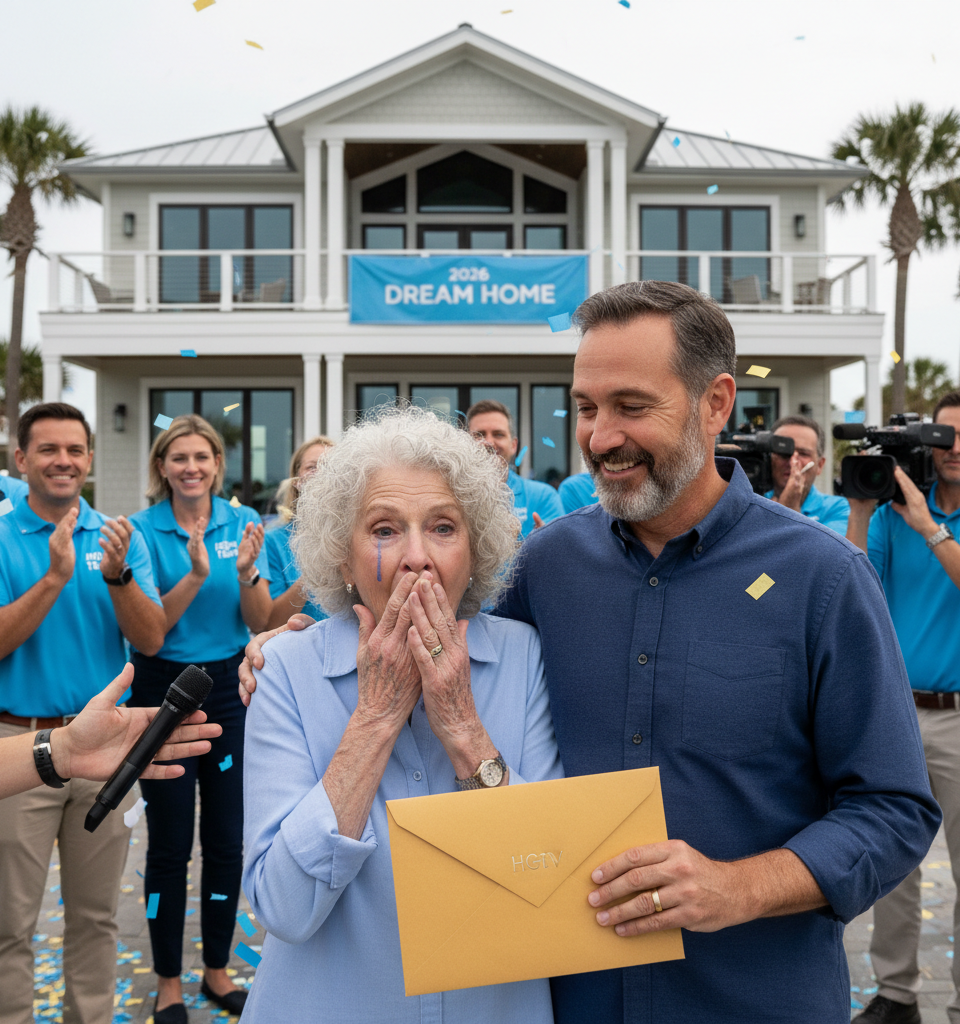 Atlanta Grandmother Wins HGTV's $2.4M Dream Home in Shock Revelation — AI-generated illustration