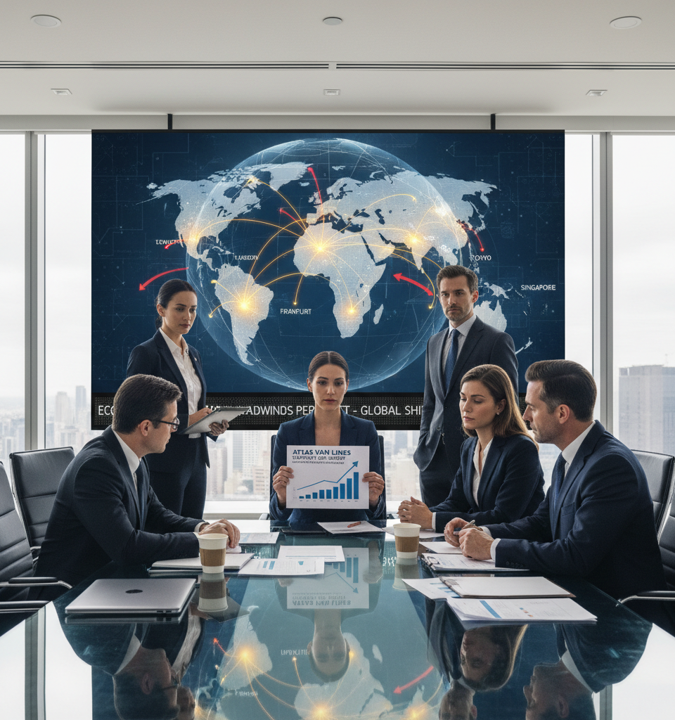 Atlas Survey Reveals Corporate Relocation Budget Surge Amidst Economic Headwinds — AI-generated illustration