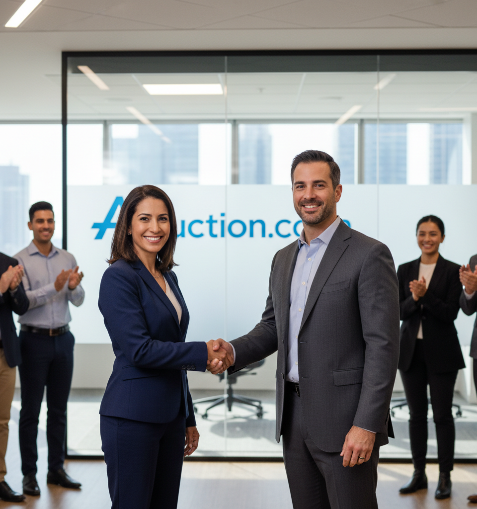 Auction.com Elevates Ali Haralson to Co-CEO, Signaling Strategic Growth and Leadership Evolution — AI-generated illustration